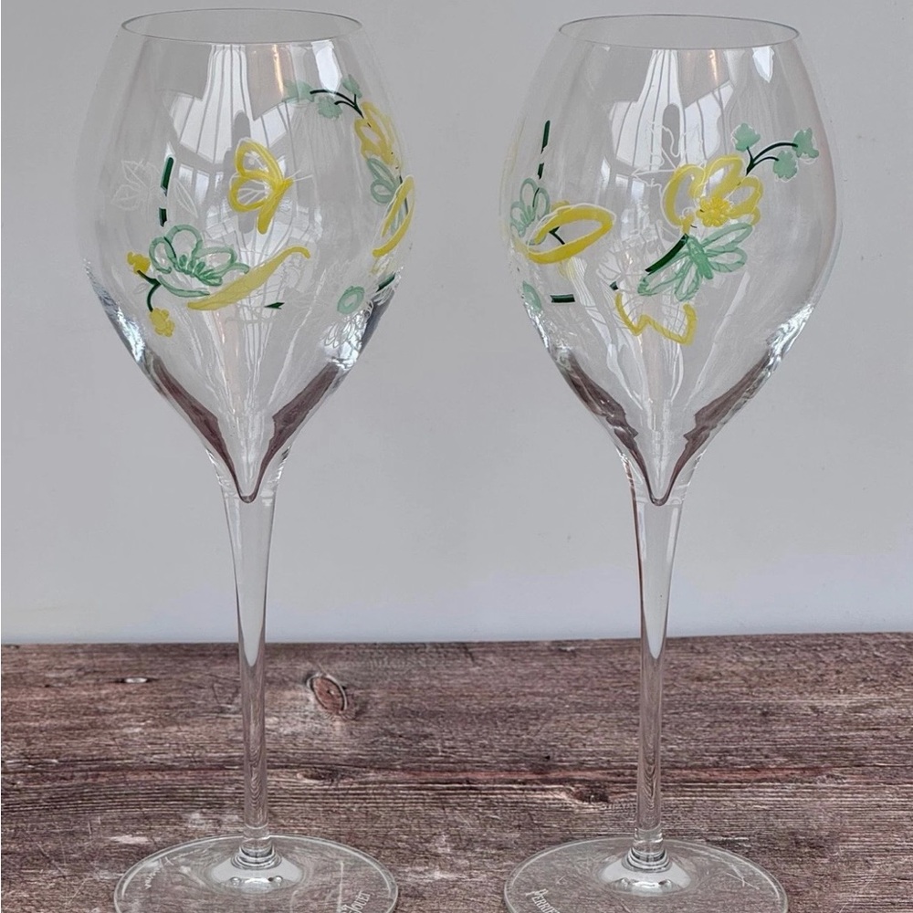 Pair of Perrier-Jouet Formafantasma Champagne Glasses, Design 3